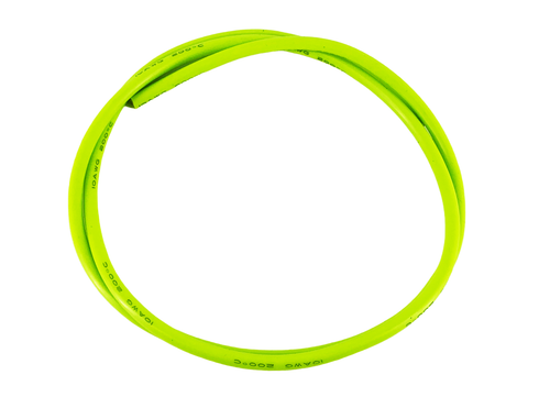 eXcelerate Silicone Wire (Neon Yellow) (1 Meter) (10AWG)