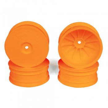 Speedline Buggy Wheels for TLR 22X-4 / Tekno EB410 / Front / ORANGE / 4Pcs