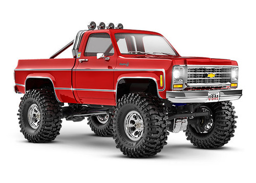 Traxxas TRX-4M Scale and Trail Crawler with 1979 Chevrolet K10 Truck Body: 1/18-Scale 4WD Electric Truck with TQ 2.4GHz Radio System