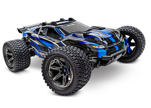 RustlerÆ 4X4 Ultimate:  1/10 Scale Brushless Stadium Truck with TQiô Radio System, Traxxas Linkô Wireless Module, & Traxxas Stability Managment (TSM)Æ 67097-4-BLUE