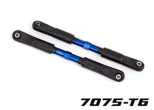 Toe links, SledgeÆ (TUBES blue-anodized, 7075-T6 aluminum, stronger than titanium) (120mm) (2)/ rod ends, assembled with steel hollow balls (4)/ aluminum wrench, 8mm (1)
