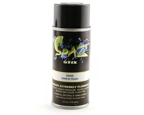 Spaz Stix Multi Color Change Spray Paint (Gold To Green) (3.5oz)