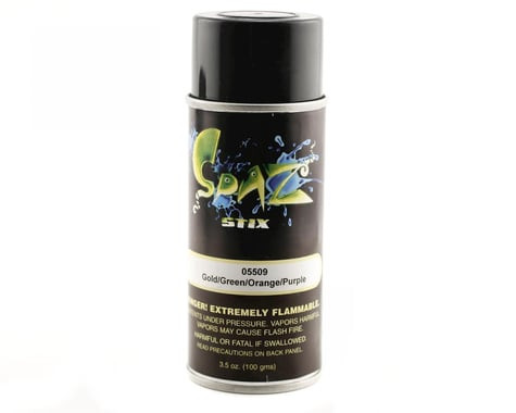 Spaz Stix Multi-Color Change Spray Paint (Gold/Green/Orange/Purple) (3.5oz)