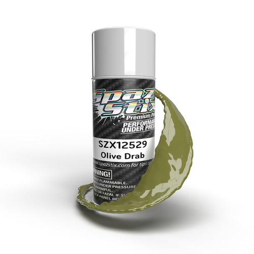 12529 - Olive Drab Aerosol Paint, 3.5oz Can