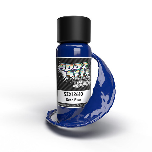 12610 - Deep Blue Airbrush Ready Paint, 2oz Bottle