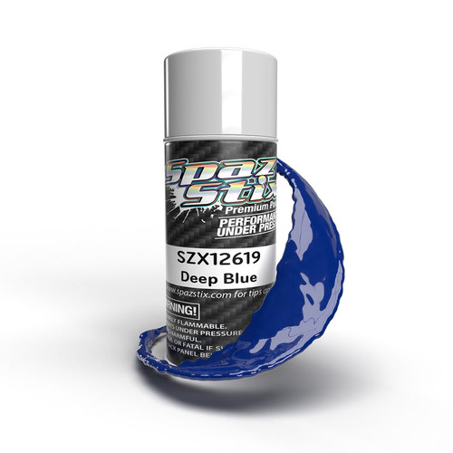 12619 - Deep Blue Aerosol Paint, 3.5oz Can