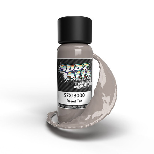 13000 -Desert Tan Airbrush Ready Paint, 2oz Bottle