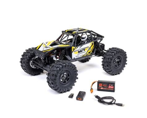 Axial UTB18 Capra 4WS 1/18 RTR 4WD Unlimited Trail Buggy (Yellow) w/2.4GHz Radio, Battery & Charger