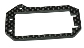 RC Cavalieri HB Racing E8W 2.5mm Carbon Servo Tray