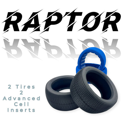 Raptor 8th Scale Truggy Tires - T2