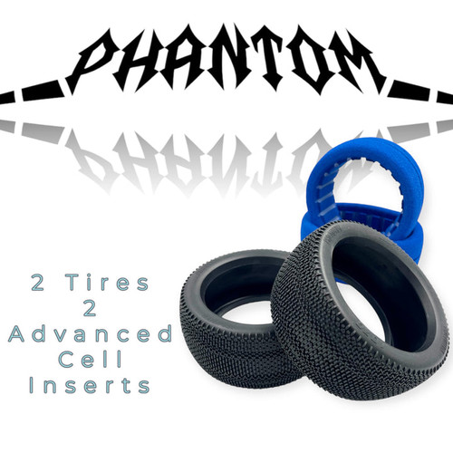 Phantom 8th Scale Truggy Tires - T2
