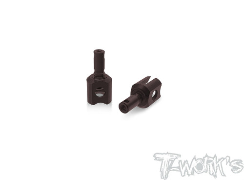 TO-195-T Spring Steel F/R Diff. Joint ( For TEKNO NB/EB48 ) 2pcs.