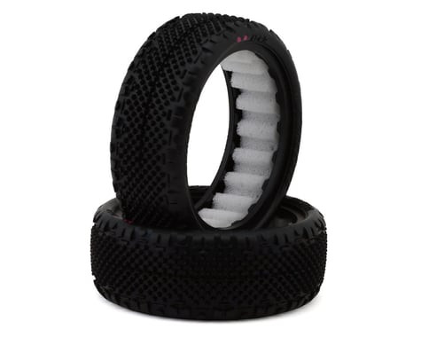 JConcepts Pin Swag LP Wide 2.2" 2WD Front Buggy Carpet Tire (2) (Pink)