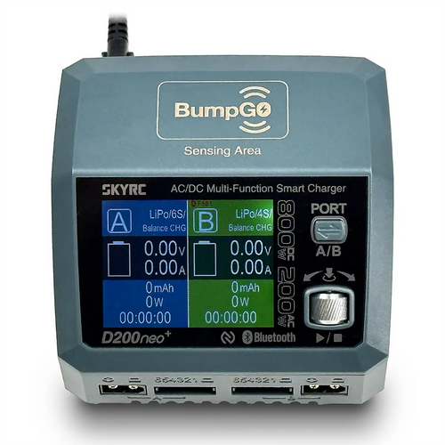 SKYRC D200 Neo/Neo+ AC/DC Dual-Port 800W Smart LiPo Charger