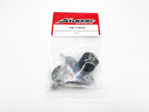 SWORKz HET Front/Rear Big Bore Diff. Set (43T)