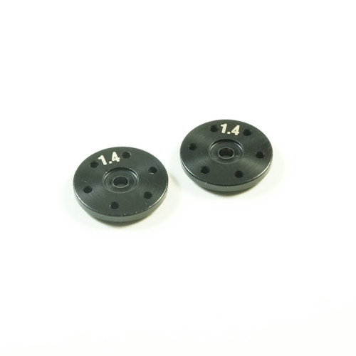 SWORKz BBS System Shock Piston 1.4mmX6 Holes (BK)(2PC)(Tapered)