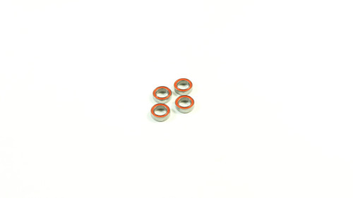 SWORKz Ball Bearing 6x10x3 RED Rubber (4)