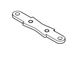 SWORKz Fox44 Servo Saver Plate - 2mm,Red