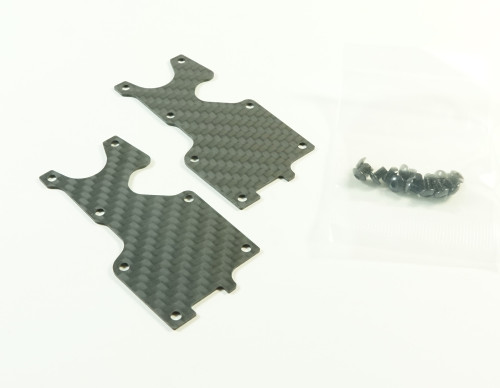 SWORKz Pro Composite Carbon Rear Lower Arm Cover 1.5mm (2)