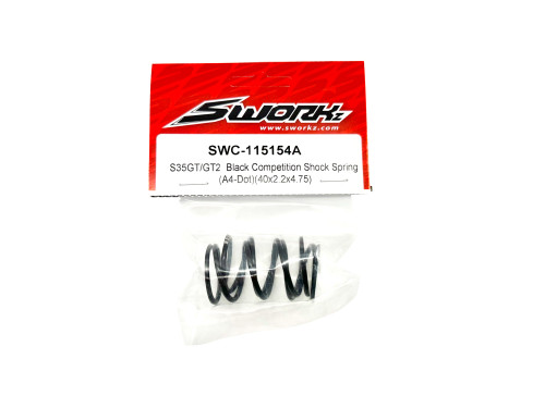 SWORKz GT Black Competition Shock Spring A4 (40×2.2×4.75)(2)