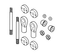 SWORKz Fox44 Shock Shaft Set 3mm