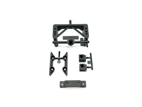 SWORKz Steering Servo Mount & Rear Upper Deck Holder Set