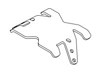 SWORKz Fox44 Roof Plate - Black