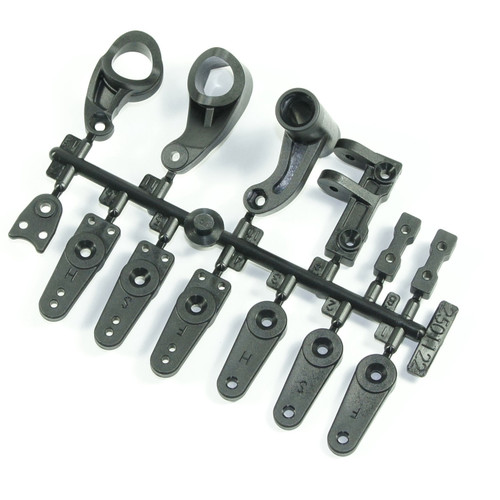 SWORKz Durable Setting Bellcrank Set with Servo Horn Set 2.0