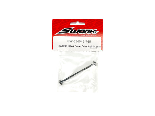 SWORKz S14-4 Front Center Drive Shaft 74.5mm