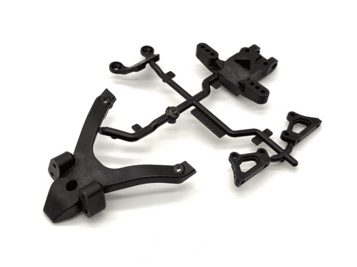 SWORKz S12-3 Front Shock Tower/ Upper Holder Plastic Parts