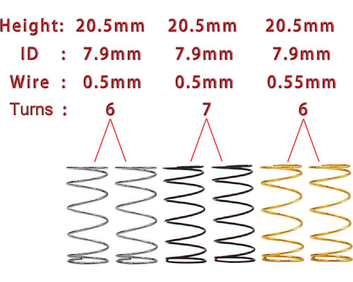 Hot Racing Linear Rate Front Spring Set Micro B/T