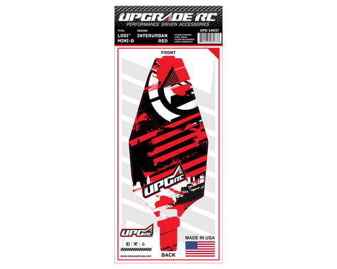 UpGrade RC Chassis Protector for Losi® Mini-B™ (InterUrban Red) (1)