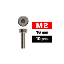Ultimate Racing M2X16MM Cap Head Screws (10 PCS) (UR163216)