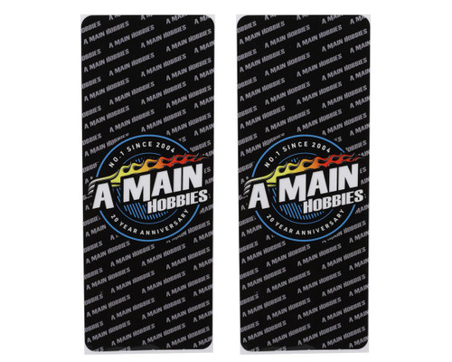 AMain 20th Anniversary Universal Chassis Protector (2) (12.5x33.5cm)
