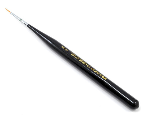 Atlas Brush Golden Taklon 5/0 Ultra Mini Brush
