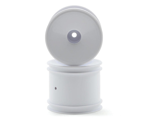 Team Associated 12mm Hex Stadium Truck Dish Wheel (2) (White)