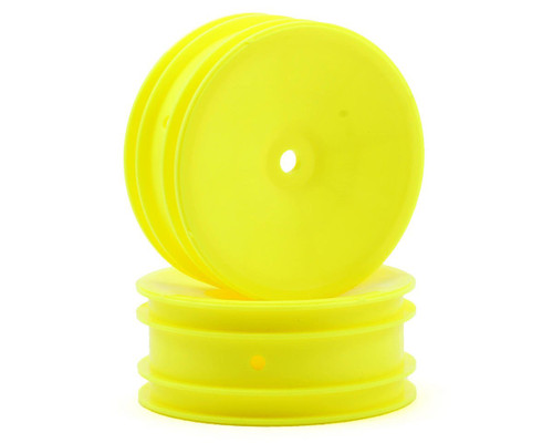 Team Associated 12mm Hex 2.2 Front Buggy Wheels (2) (Yellow)