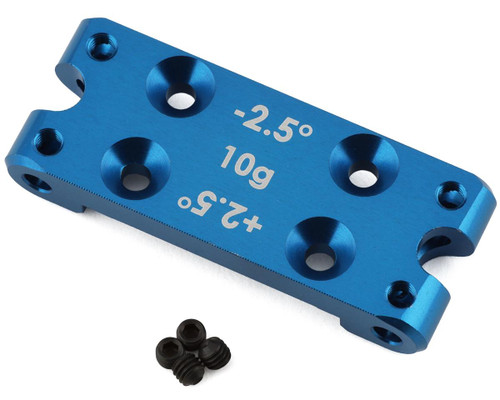 Team Associated B6 Factory Team Aluminum Bulkhead (-2.5/+2.5 Degrees)