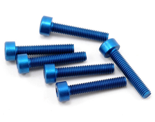 Team Associated Factory Team Aluminum 3x16mm Cap Head Screw (6)