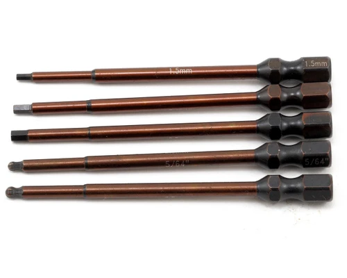 Team Associated Factory Team 1/4‚Äö√Ñ√π Drive Power Tool Tip Set (5)