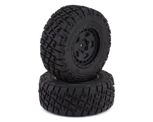 Team Associated Pro4 SC10 Pre-Mounted Off-Road Tires w/Fifteen52 Wheels (Black)