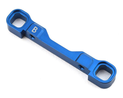 Team Associated RC10B74 Aluminum "B" Arm Mount (Blue)