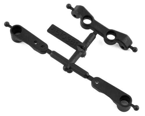 Team Associated RC10B6/RC10B7 Steering Bell Crank & Rack Set