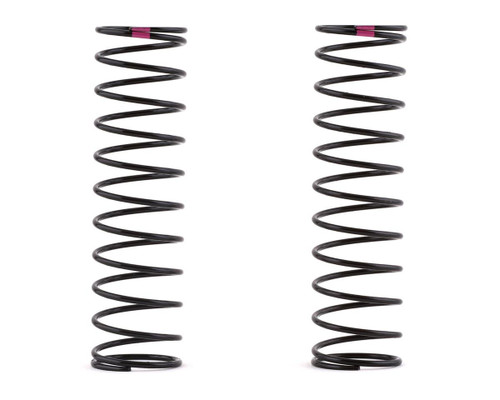 Team Associated RC8B Rear V2 Shock Spring Set (Pink - 3.7lb/in) (2)