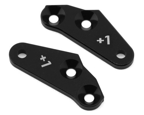 Team Associated RC8B4 Aluminum +1 Steering Block Arms (2)