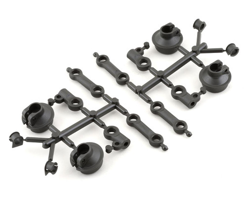 Team Associated RC8B4 Spring Cups & Shock Rod Ends