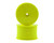 Raw Speed RC 2.2" 1/10 Buggy Rear Wheels (Yellow) (2) (TLR/D216)