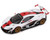 Kyosho Mini-Z MR-03 RWD McLaren P1 GTR Autoscale Body (White/Red)