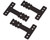 Kyosho RM/HM-Type Carbon Rear Suspension Plate Set (Soft)