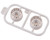 Kyosho Mini-Z Rays RE30 Multi Wheel II (White) (2) (Wide/+2.0 Offset)